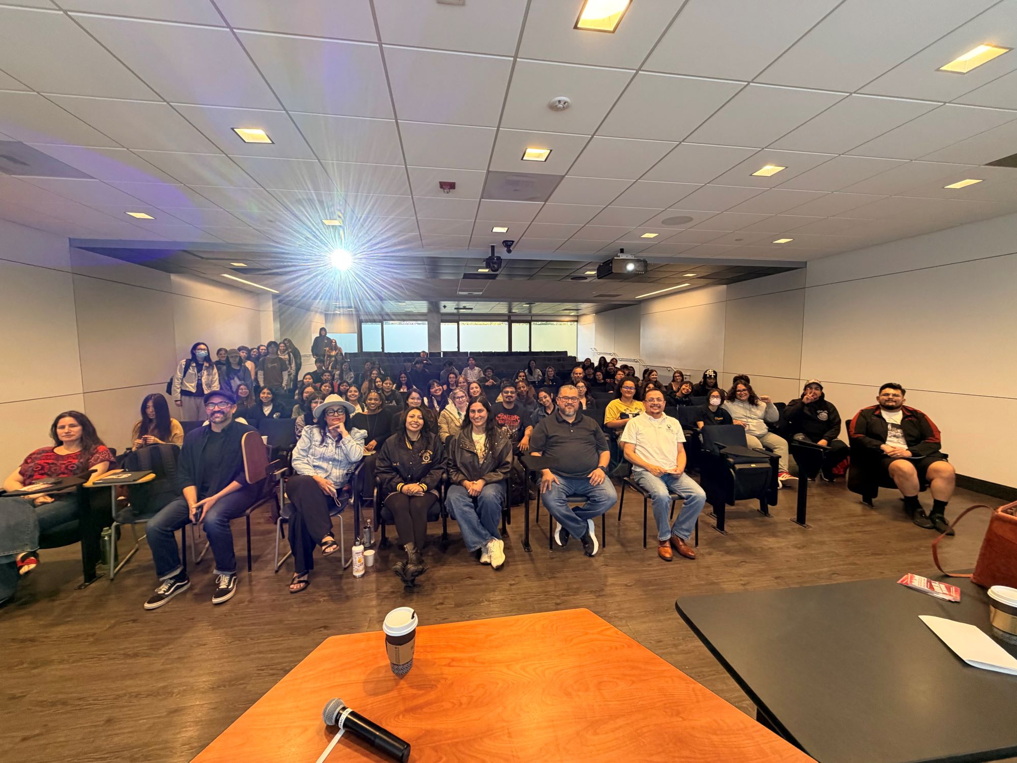 May Day Teach-In event group photo