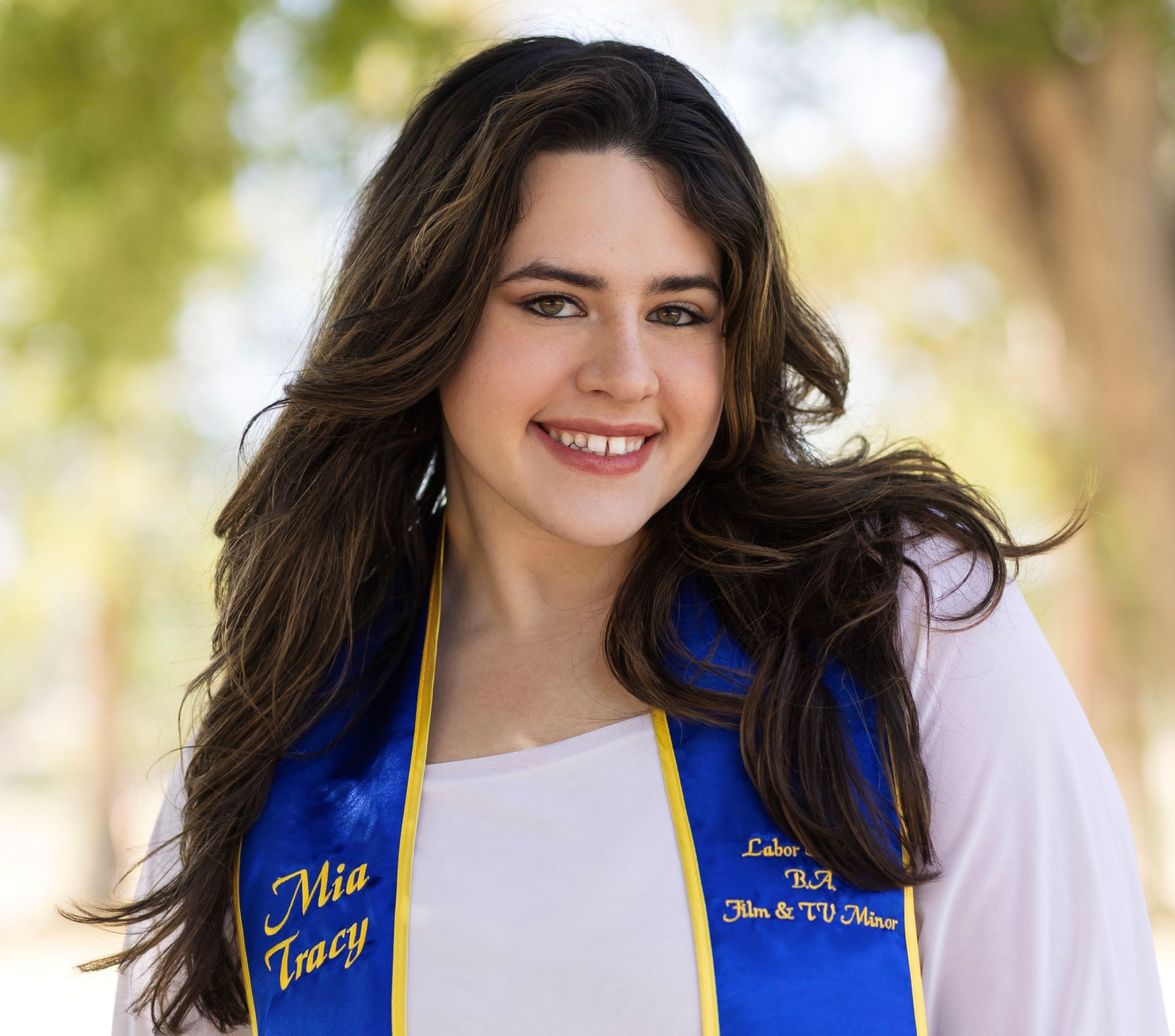 Mia Tracy graduation photo