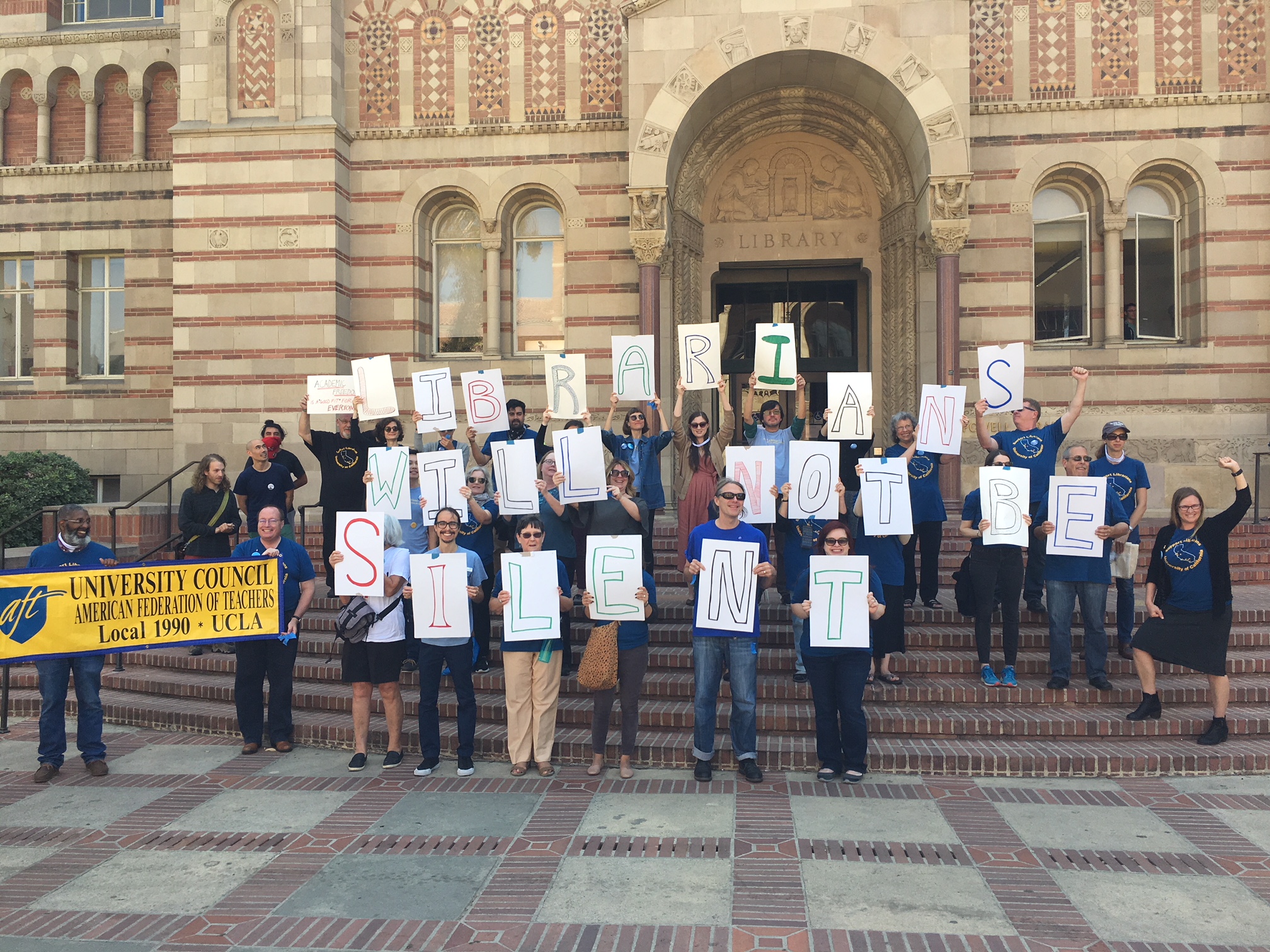 UCLA AFT Chapter group photo